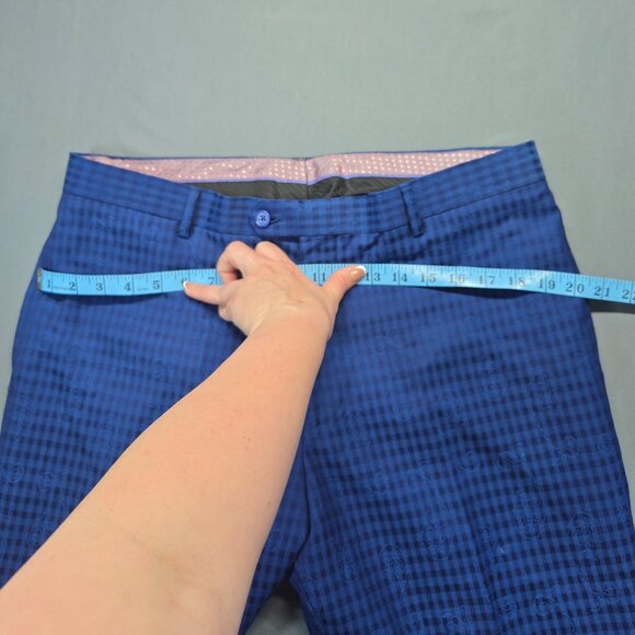 English Laundry Men’s Blue Suit – Blazer & Pants Set - Picture 13 of 14